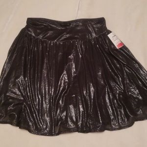 Large Express sparkles black skirt